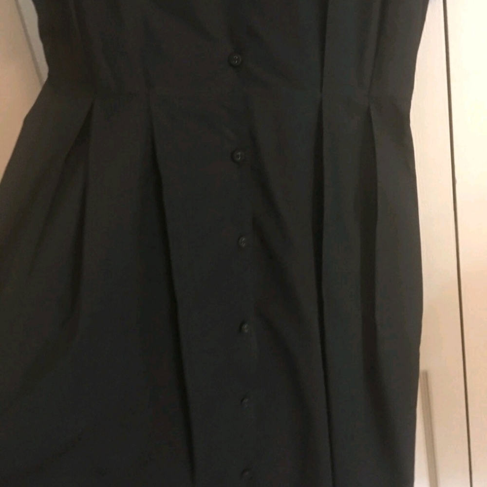 THOMAS MAIER BLACK FIT AND FlARE DRESS S 10 - Picture 4 of 7